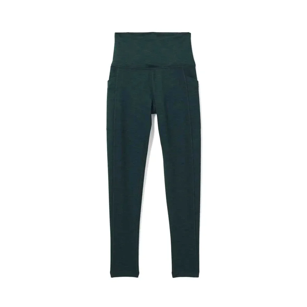 Prana Becksa 7/8 Leggings Deep Pine Heather Green Size Medium - Picture 10 of 12